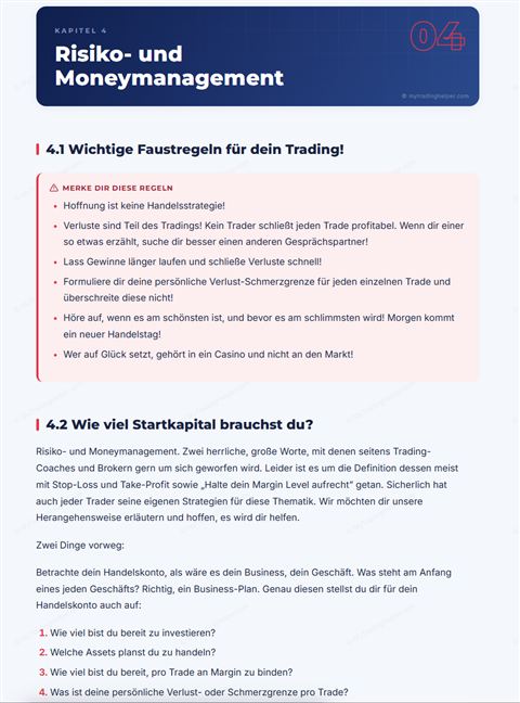 eBook-Seite: Kapitel 4 – Risiko- und Moneymanagement