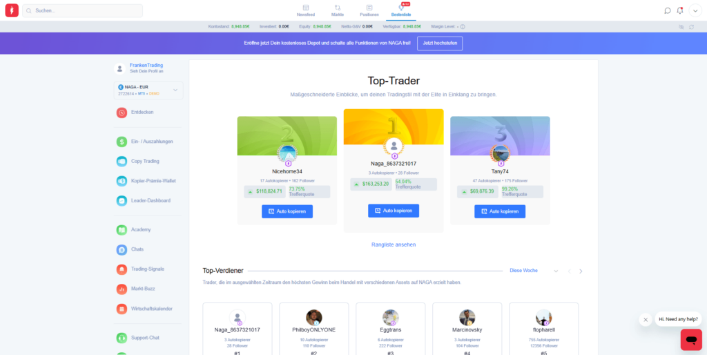 Naga Copy Trading