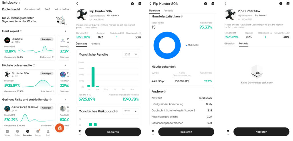 Vantage Copy Trading
